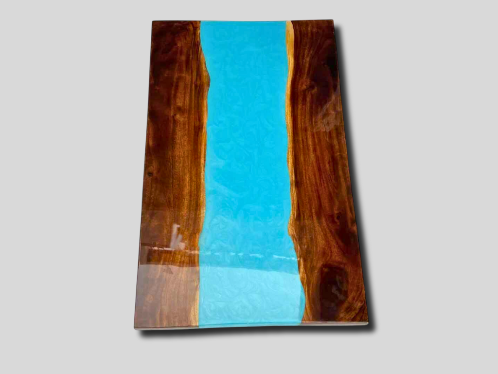 Made to order Epoxy Resin Kitchen Island River Slab Top Handmade High-quality Natural Acacia Wood  